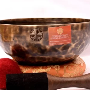 smooth & relaxing 8" full moon healing bowl d note sacral chakra