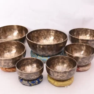 complete tibetan chakra healing bowl set 7 professional bowls for sound therapy